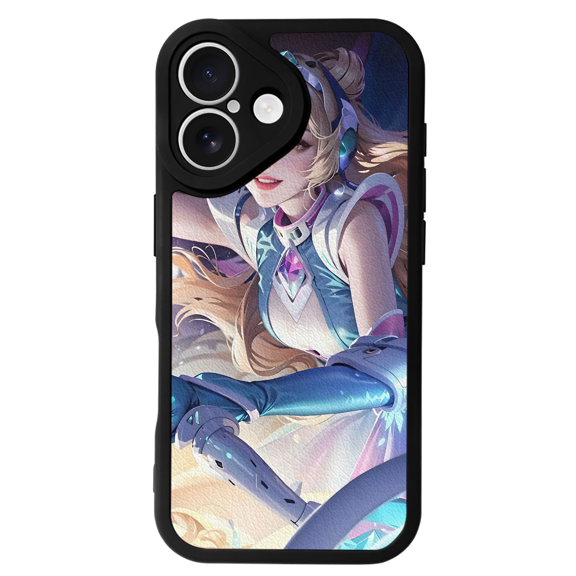 リーグ・オブ・レジェンド League of Legends LOL 【iPhone 16シリーズ対応】シリコンスマホケース（レザー調） 材質：シリコン